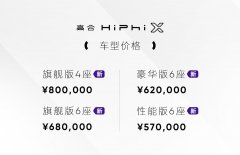 高合汽车发布1000公里电池包升能服务及